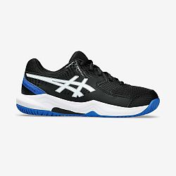 ASICS Detská tenisová obuv Dedicate čierno-modrá 35