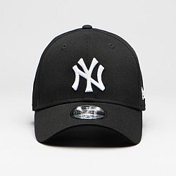 Bejzbalová šiltovka pre dospelých New Era 9 Forty New York Yankees čierno-biela čierna