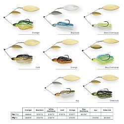 CAPERLAN Nástraha Spinnerbait Spino PK 14 g biela/žltozelená žltá