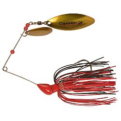 CAPERLAN Spinnerbait Buckhan na lov na umelé nástrahy 16 g červeno-čierny NO SIZE