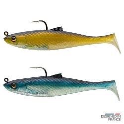 CAPERLAN Súprava mäkkých umelých nástrah Shad swimbait Osarda 120 Natural