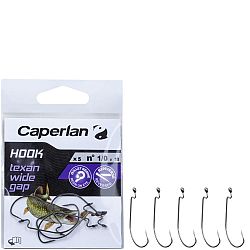 CAPERLAN Texaský háčik Hook Texan Wide Gap 1/0 šedá 1_SLASH_0