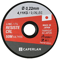 CAPERLAN Vlasec Line Resist CRL 50 m/0,22 mm biela 22_SLASH_100