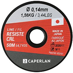 CAPERLAN Vlasec Line Resist CRL 50m/0,14mm biela 14_SLASH_100