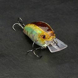 CAPERLAN Wobler Crankbait Shallow Runner WXM CRKSR 53 F zelený chrbát zelená