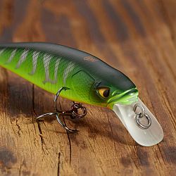 CAPERLAN Wobler Jerkbait Minnow WXM MNW 65 SP Firetiger zelená