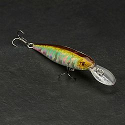 CAPERLAN Wobler Jerkbait Minnow WXM MNWDD 76 SP zelený chrbát zelená