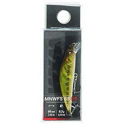 CAPERLAN Wobler Pstruh Minnow WXM MNWFS 65 US Black Bass žltá