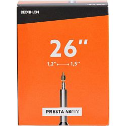 DECATHLON DUŠA 26 × 1,2/1,5 VENTIL PRESTA 48 MM No Size