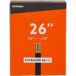 DECATHLON DUŠA 26 × 1,2/1,5 VENTIL SCHRADER 48 MM