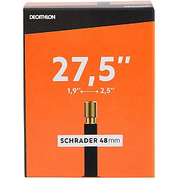 DECATHLON Duša 27,5 × 1,9/2,5 ventil SCHRADER 48 mm Schrader ventil