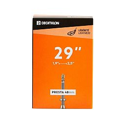 DECATHLON Duša na horský bicykel 29x1,9-2,5 PRESTA 48 LIGHT