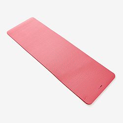 DOMYOS Podložka na pilates Confort 100 ružová 160 cm × 55 cm × 10 mm ružová