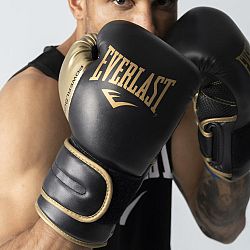 EVERLAST Boxerské rukavice Powerlock čierno-zlaté čierna 10 oz