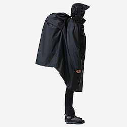 FORCLAZ Turistické pončo do dažďa MT500 - 60 l čierne L-XL