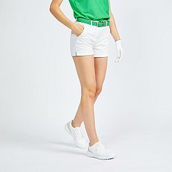 INESIS Dámske golfové chino šortky MW500 biele L-XL