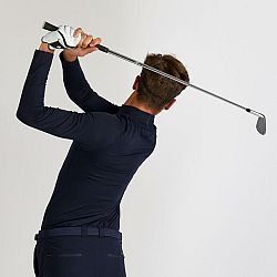 INESIS Pánske termotričko na golf CW500 tmavomodré 3XL