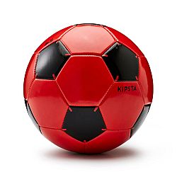 KIPSTA Futbalová lopta First Kick veľkosť 4 červená červená 4