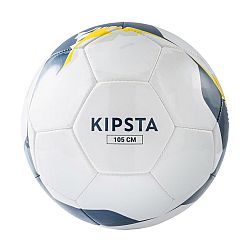 KIPSTA Lopta na Power Soccer veľkosť 7 bielo-žltá biela 7