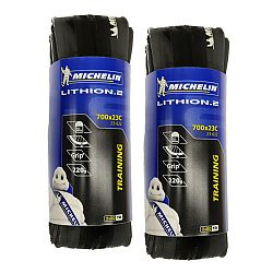 MICHELIN Sada 2 pláštov na cestný bicykel LITHION 2 700 x 23 mäkké pätky/ETRTO 23-622