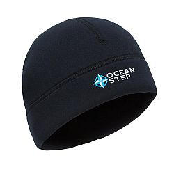 OCEAN STEP Neoprénová čiapka 3 mm na vodnú gymnastiku čierna L