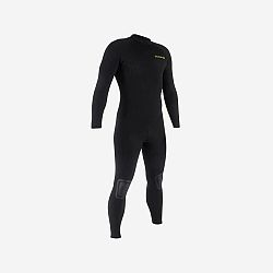 OLAIAN Pánska kombinéza na surf 100 neoprén 4/3 mm čierna 2XL