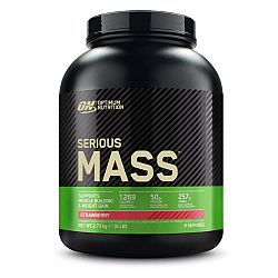 OPTIMUM NUTRITION SERIOUS MASS jahoda 2,7 kg No Size