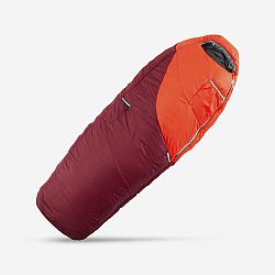 QUECHUA Detský spací vak MH500 do 0 °C červený oranžová