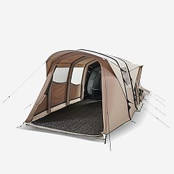 QUECHUA Nafukovací kempingový stan AirSeconds 6.3 Polycoton pre 6 osôb s 3 spálňami