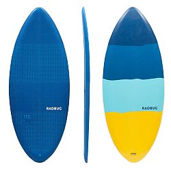 RADBUG Detský penový skimboard modro-tyrkysový modrá