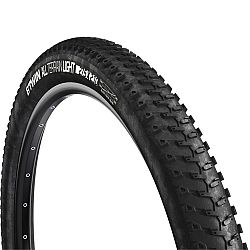 ROCKRIDER Plášť na horský bicykel All Terain 9 Speed 27,5×2,10 Tubeless Ready ETRTO 54-584 čierna .