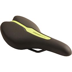 ROCKRIDER Sedlo na horský bicykel Comfort 500 žlté