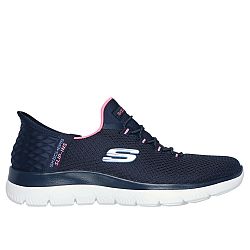 SKECHERS Dámska obuv Slip Ins Summits Diamond Dream na športovú chôdzu tmavomodrá 36