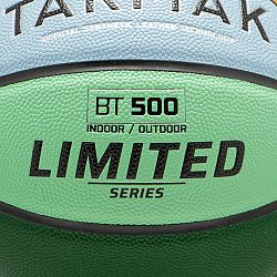 TARMAK BASKETBALOVÁ LOPTA BT500 TOUCH V5 zelená