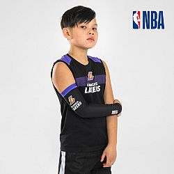 TARMAK Detský basketbalový chránič lakťa E500 NBA Lakers čierny 0