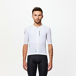 VAN RYSEL Unisex letný cyklistický dres Racer 2 s krátkym rukávom biely 2XL