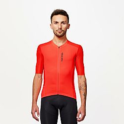 VAN RYSEL Unisex letný cyklistický dres Racer 2 s krátkym rukávom ružová L