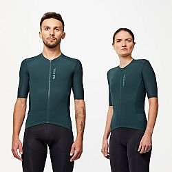 VAN RYSEL Unisex letný cyklistický dres Racer 2 s krátkym rukávom tyrkysová XS