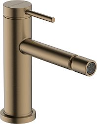 Bidetová batéria Hansgrohe Tecturis S s výpusťou kartáčovaný bronz 73201140