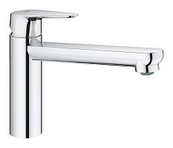 Drezová batéria Grohe BauCurve s otočným ramienkom chróm 31715000