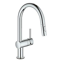 Drezová batéria Grohe Minta Touch s vyťahovacou sprškou chróm 31358002