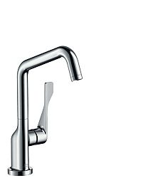 Drezová batéria Hansgrohe Axor Citterio s otočným ramienkom vzhľad nerezu 39850800