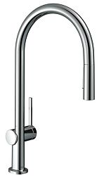 Drezová batéria Hansgrohe Talis M54 s vyťahovacou sprškou chróm 72842000