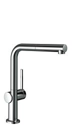 Drezová batéria Hansgrohe Talis s vyťahovacou sprškou chróm 72809000