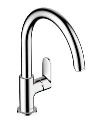 Drezová batéria Hansgrohe Vernis Blend M35 s otočným ramienkom chróm 71870000