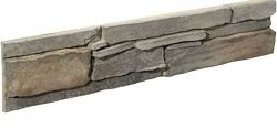 Obklad Stones Bedrock grey 11,7x55 cm reliéfna BEDROCKGR