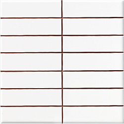 Obklad Vilar Albaro precorte white 20x20 cm lesk PRECO251WHL