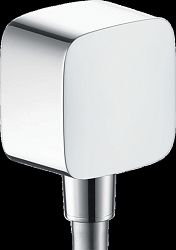 Prípojka hadice Softcube Hansgrohe FixFit, chróm 36731000