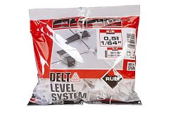 Spony 0,5 mm leveling system Delta Rubi 100 ks R3929