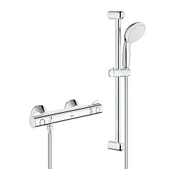 Sprchová batéria GROHE Grohtherm se sprchovým setom 150 mm chróm 34565001